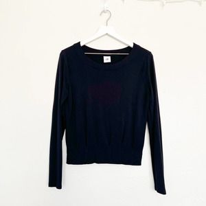 CAbi 3411 Black Formal Sweatshirt Small